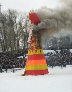 Итоги Февраля 2012 года, Сожение масленицы в Вологде, burning of the carnival Сжигание масленицы, Петешествие в вологду, новости сайта https://samsov.com