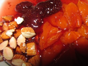 Рецепт богатой кутьи, recipe for a rich kuti Как сделать кутью богатой, курага, клубничное варенье, миндаль.