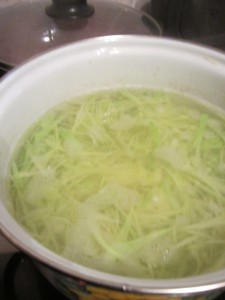 Варим капусту для борща, Варить капусту, Cook the cabbage for borscht