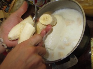 Бананы для молочного коктейля, bananas for a milkshake бананы для бананового коктейля, банановый коктейль,