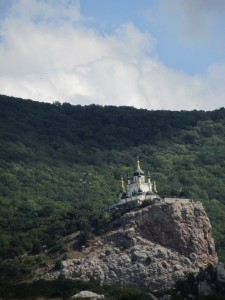 Церкви Украины, Горная церковь в Крыму,church in Ukraine Церковь в Крымких горах, церковь на горе,