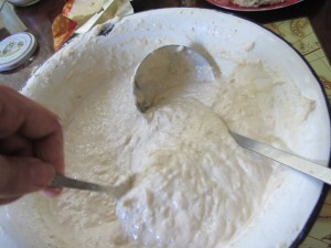 Тесто для оладьев, готовое тесто, dough for pancakes Готовое тесто на молоке, как делать тесто для оладьев