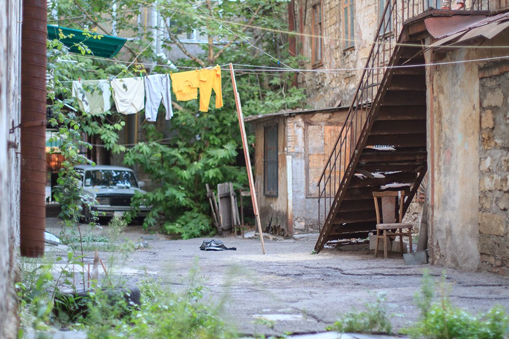 Что надо знать об одессе туристу, колоритные одесские дворики, Еврейский двор в Одессе