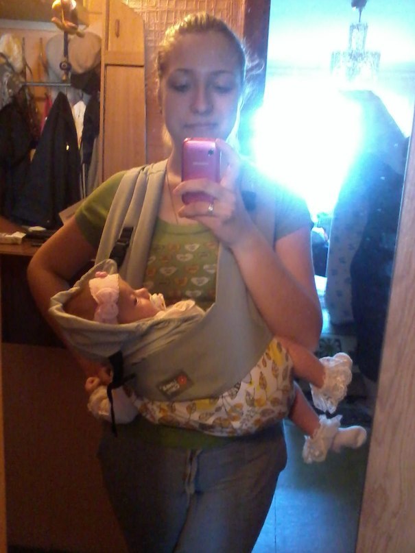 Эрго-рюкзак (эрго-рю), Слинги для младенцев