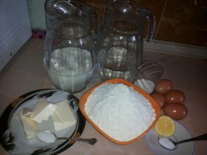 продукты неоходимые для выпекания блинов, produkti dla blinov