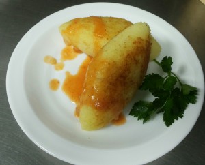 постные блюда, зразы картофельные с капустой, zrazy kartofel'nye