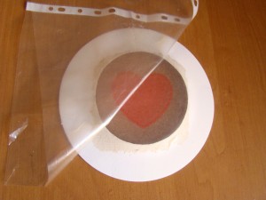 Метод файла, обратный декупаж тарелки,Obratniy decupage tarelki, metod faila