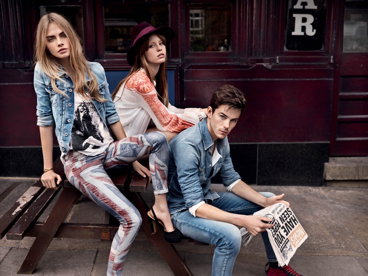 Реклама коллекции Pepe Jeans