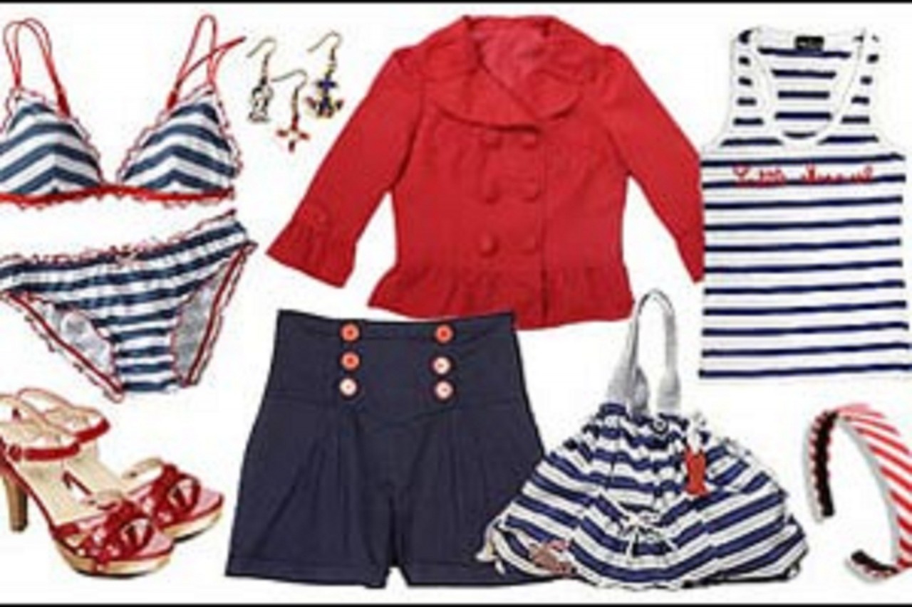 Одежда в морском стиле