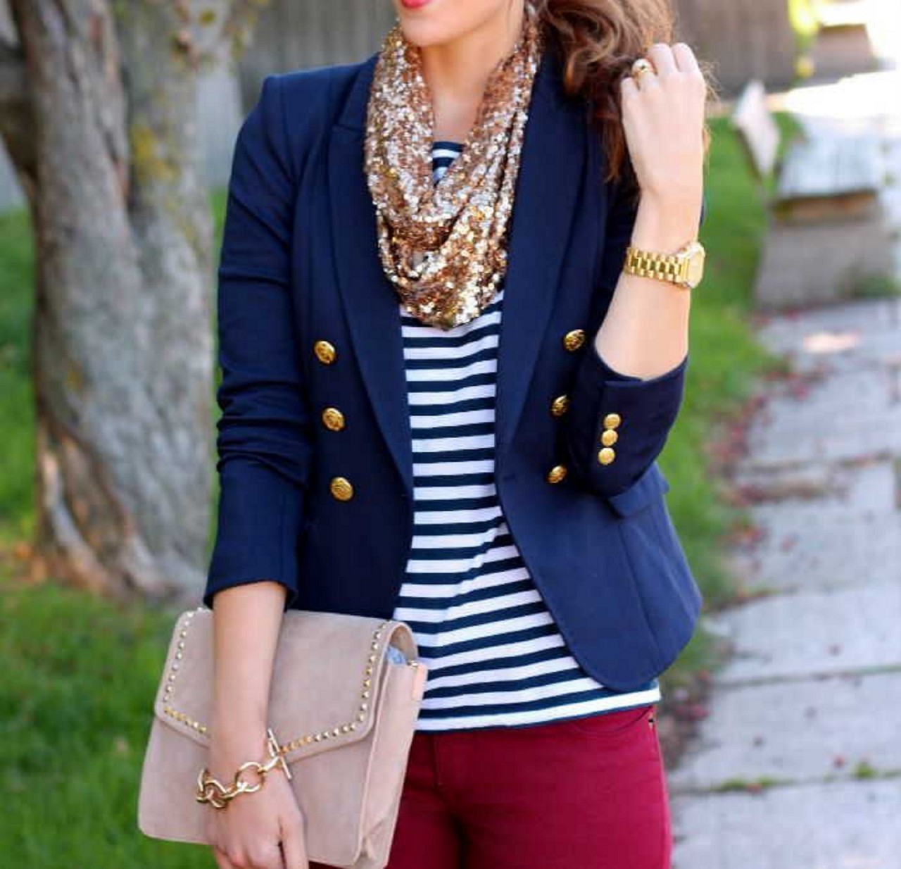 Морской стиль в одежде