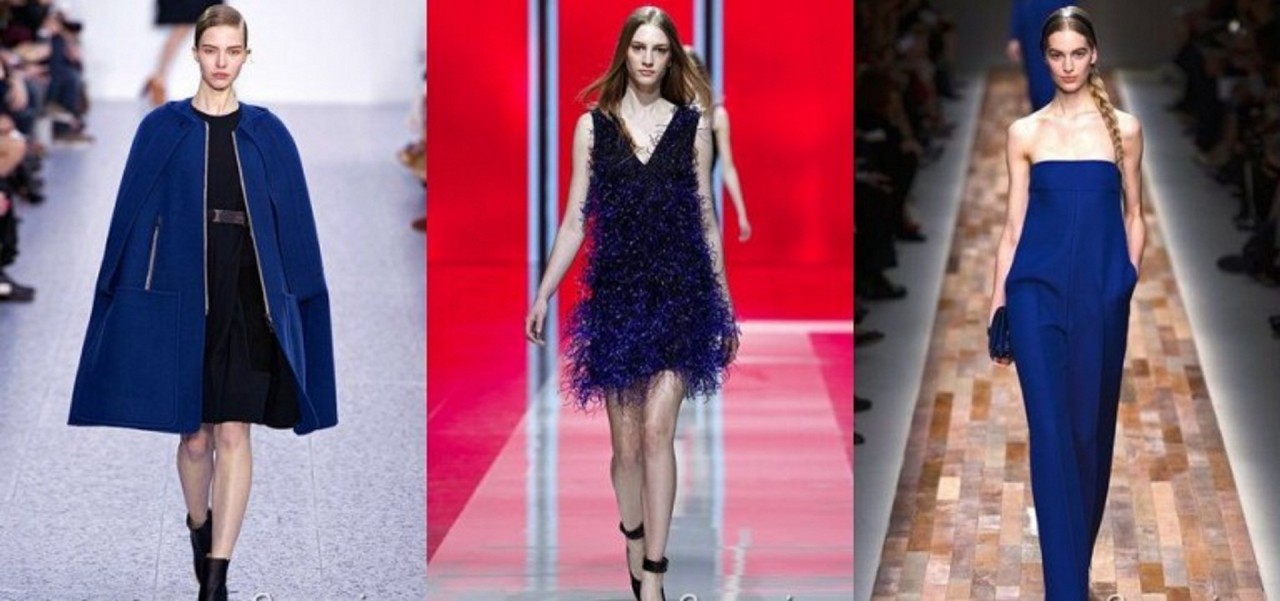 Женская одежда сапфирового цвета