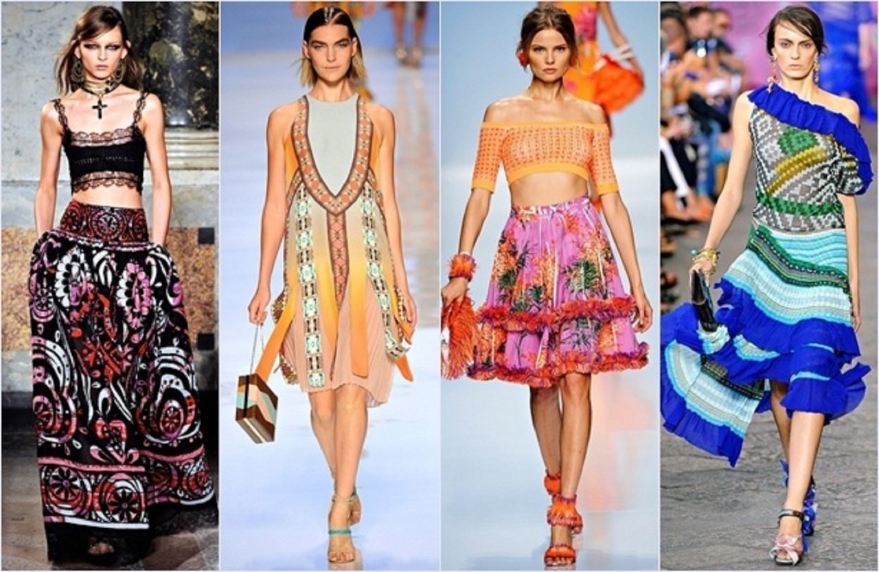 Цыганские мотивы в одежде