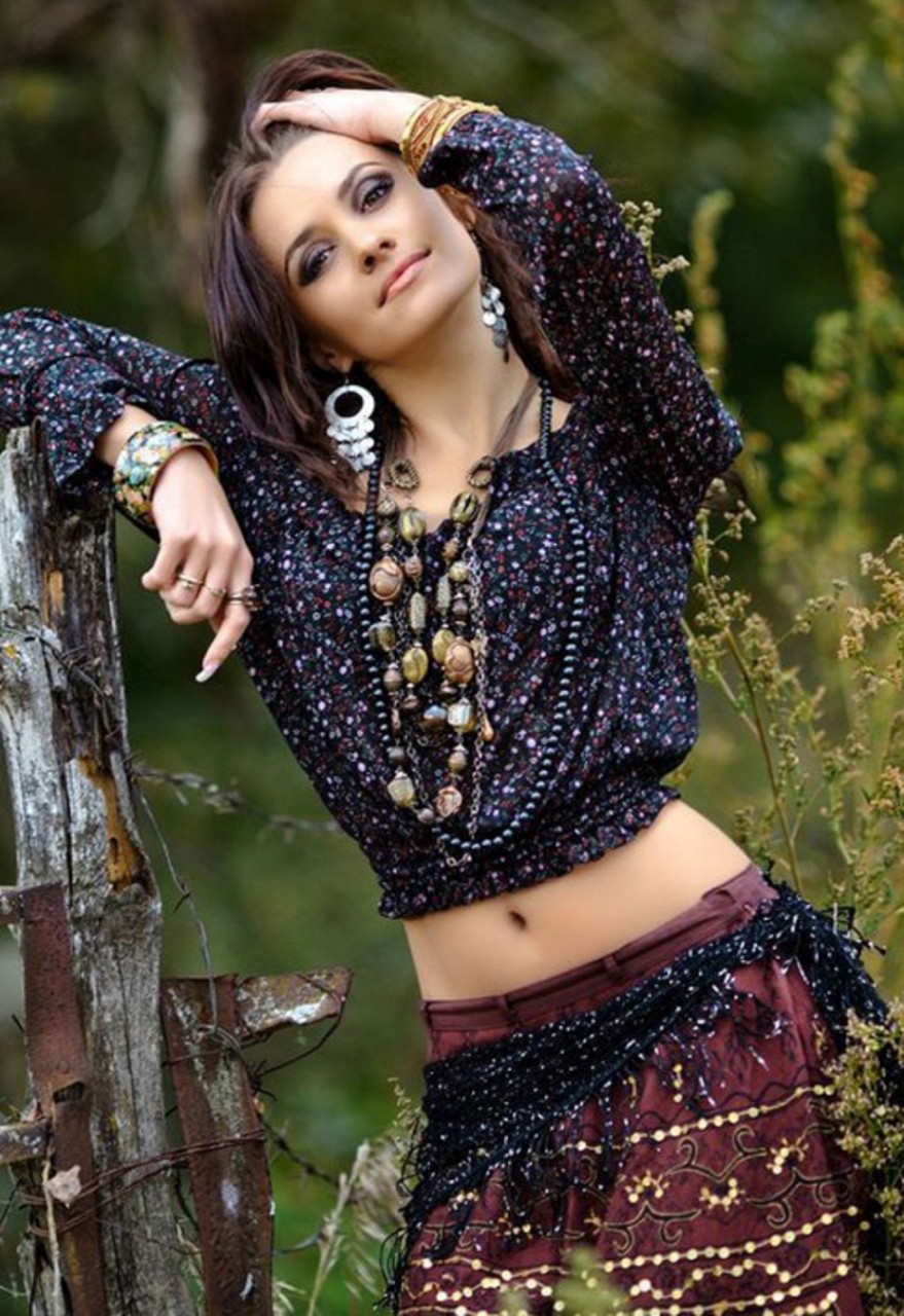 Одежда в цыганском стиле