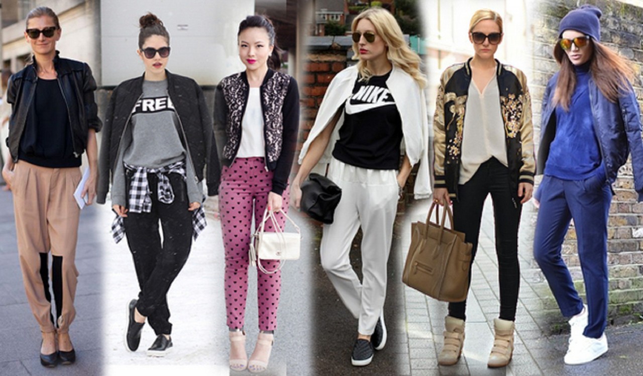 Разнообразие образов спортивного шика