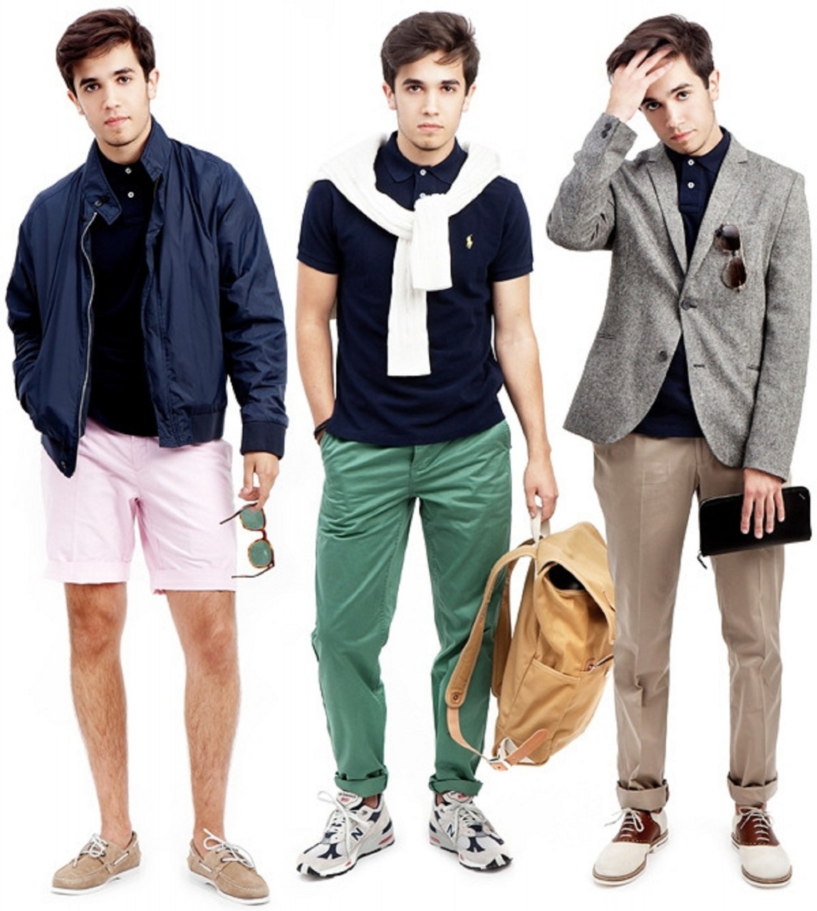 Мужская одежда в стиле спорт-шик