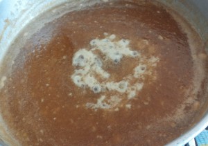 готовое я блочное повидло, gotovoe jablochnoe povidlo