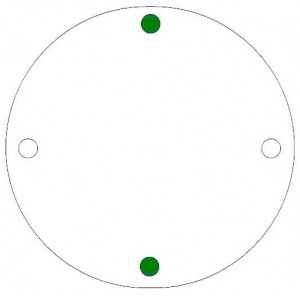 4 niti shema, кумихимо из 4 нитей, расположение нитей на станке