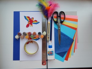 Материалы для открытки на др