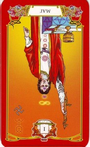 Перевернутая карта Таро "Маг", Perevernutaja Karta Taro «Mag»