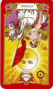 Перевернутая карта Таро "Солнце", Perevernutaja Karta Taro «Solnce»