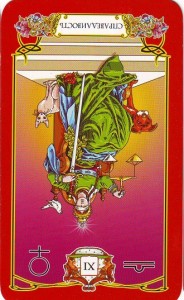 Перевернутая карта Таро "Справедливость", Perevernutaja Karta Taro «Spravedlivost'»