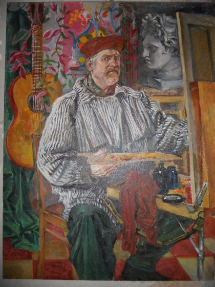 Автопортрет художника, портрет незвестного художника, картины совеременных художников, portret-neizvestnogo-khudozhnika