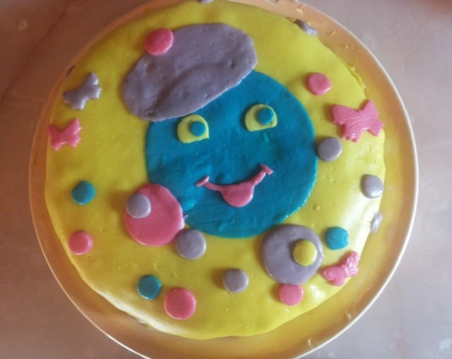 Капитошка из мастики