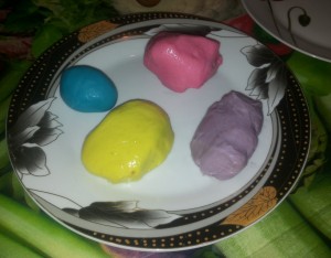 Мастика цветная