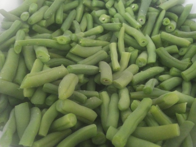 Отварная спаржевая фасоль