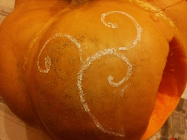 risunki melom na tykve